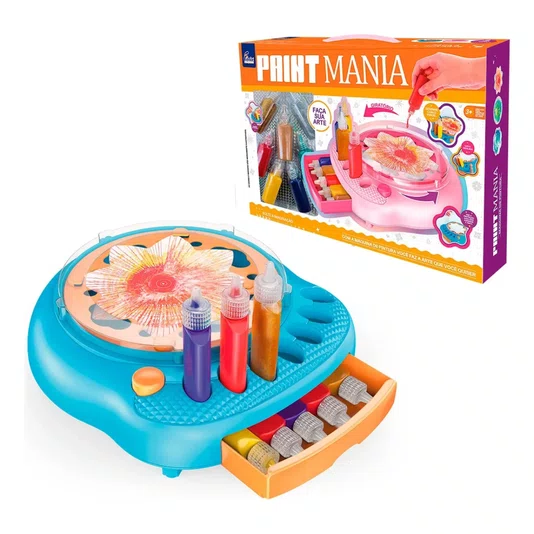 Máquina de Pintura Azul Paint Mania Fenix