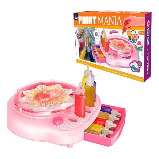 Máquina de Pintura Rosa Paint Mania Fenix