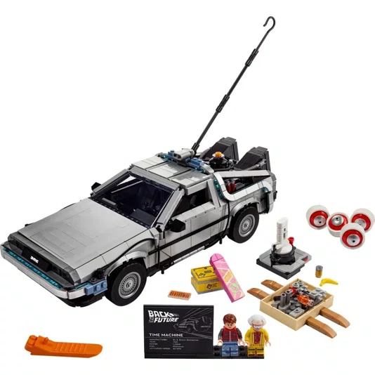 Máquina do Tempo de Volta ao Futuro Lego 