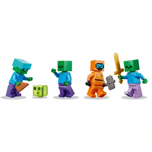Masmorra de Zombies Lego Minecraft