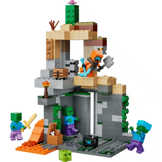 Masmorra de Zombies Lego Minecraft