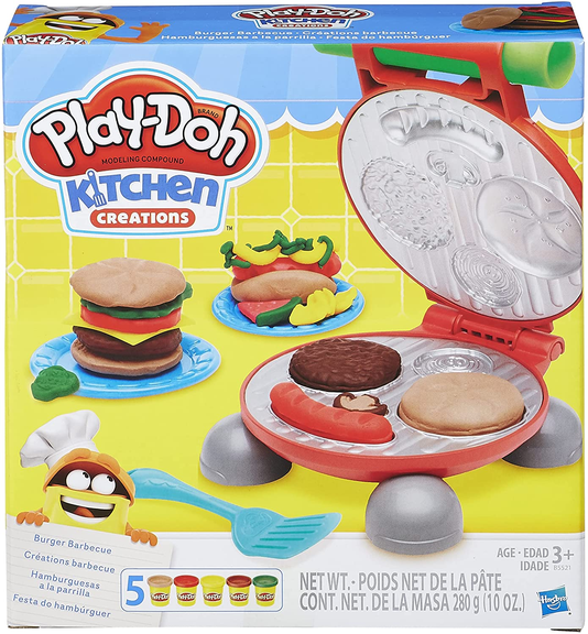 Massa de Modelar Play-Doh Festa do Hambúrger Hasbro