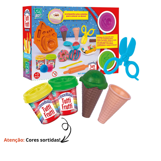 Massinha de Modelar Tutti Frutti Doceria Super Toys