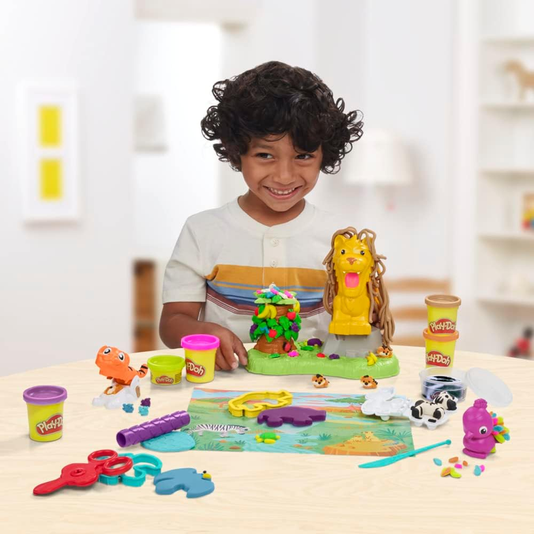 Massinha Play Doh Amigos Coloridos da Selva Hasbro
