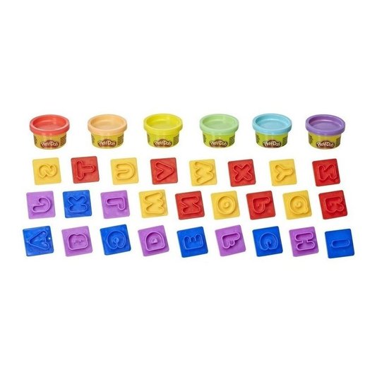 Massinha Play-Doh Letras Hasbro