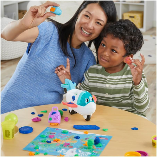 Massinha Play Doh Starters Kit Inicial Avião Explorador Hasbro