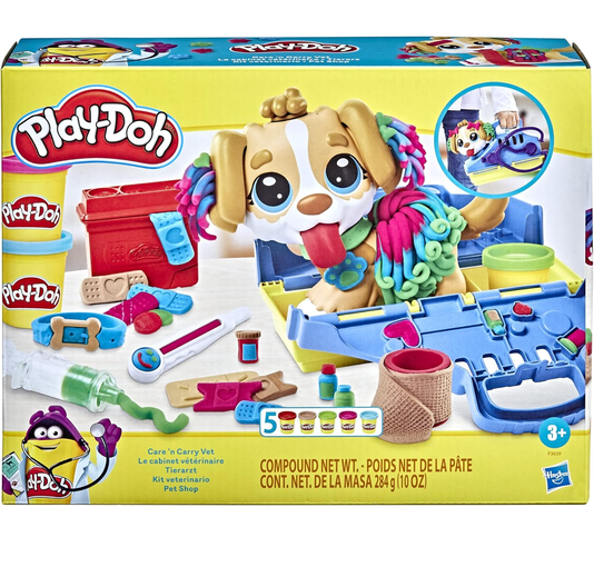Massinha Play Doh Veterinário Pet Shop Hasbro