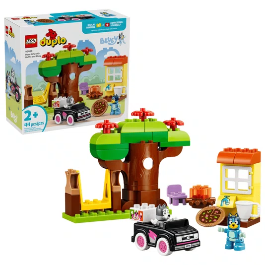 Meninas da Pizza com Muffin e Bluey Lego Duplo Bluey 