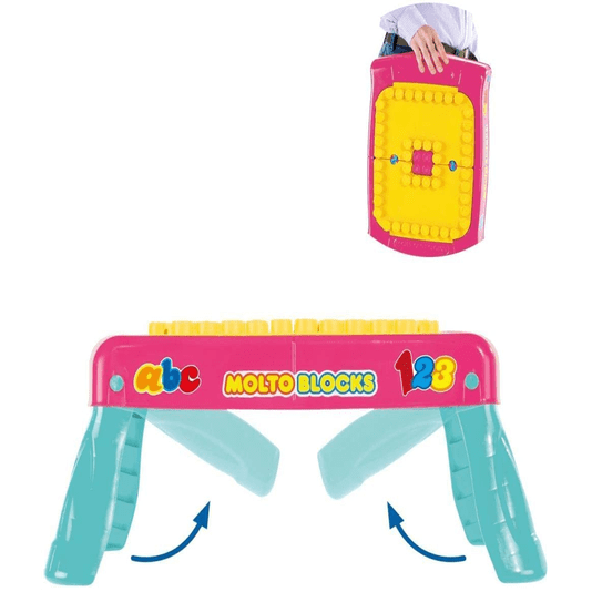 Mesinha Criativa Rosa Baby Land Cardoso