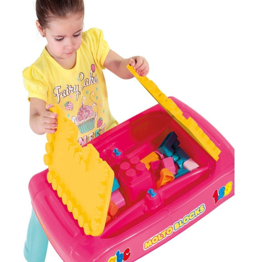 Mesinha Criativa Rosa Baby Land Cardoso
