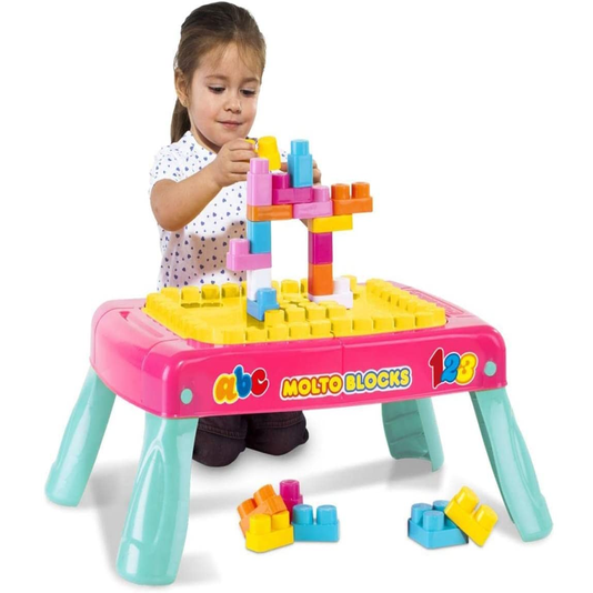 Mesinha Criativa Rosa Baby Land Cardoso