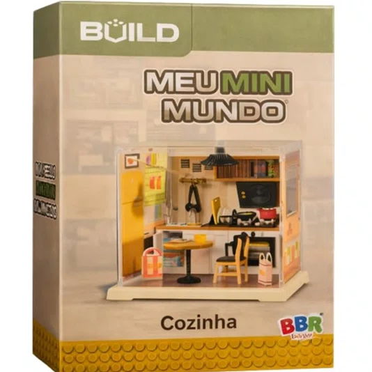 Meu Mini Mundo Cozinha BBR Toys