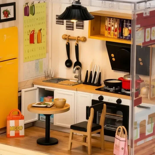 Meu Mini Mundo Cozinha BBR Toys