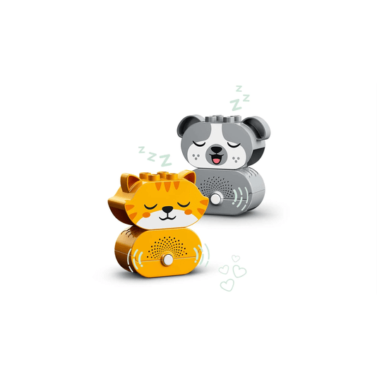 Meu Primeiro Cachorrinho e Gatinho Com Sons Lego Duplo 