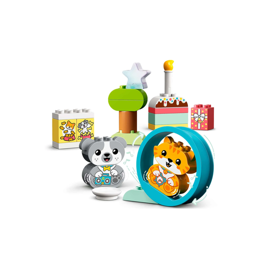 Meu Primeiro Cachorrinho e Gatinho Com Sons Lego Duplo 