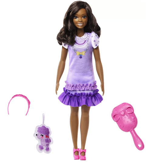 Minha Primeira Barbie Vestido Roxo Mattel