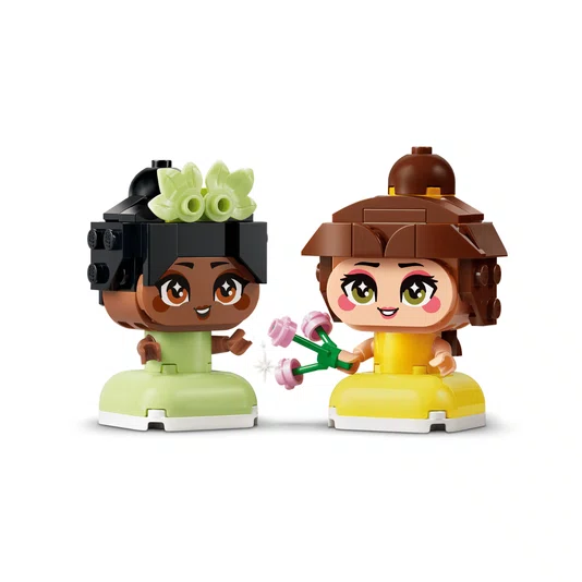 Mini Bela e Tiana com Castelo Lego Disney 