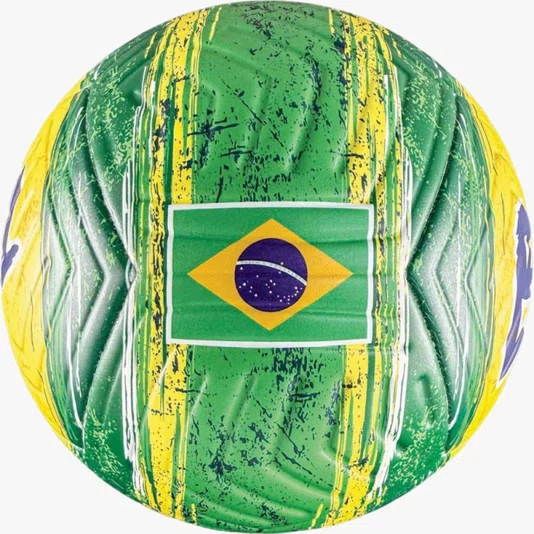 Mini Bola de Futebol Coleção Países Brasil Futebol e Magia