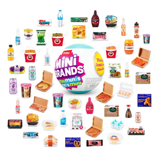 Mini Brands Fill The Fridge Mini Minis Série 1 Zuru Candide
