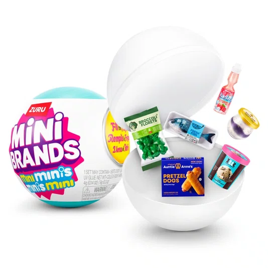 Mini Brands Fill The Fridge Mini Minis Série 1 Zuru Candide