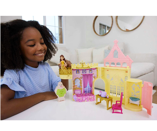 Mini Castelo da Bela Disney Princess Mattel