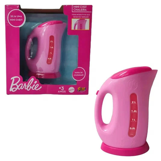 Mini Chef Chaleira Barbie Fun 