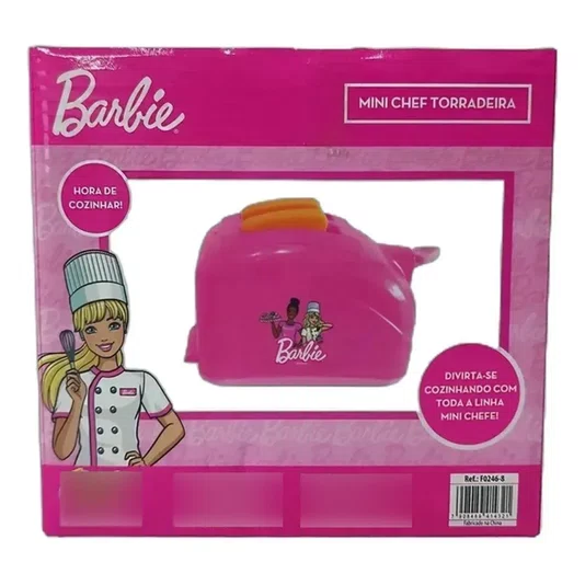 Mini Chef Torradeira Barbie Fun