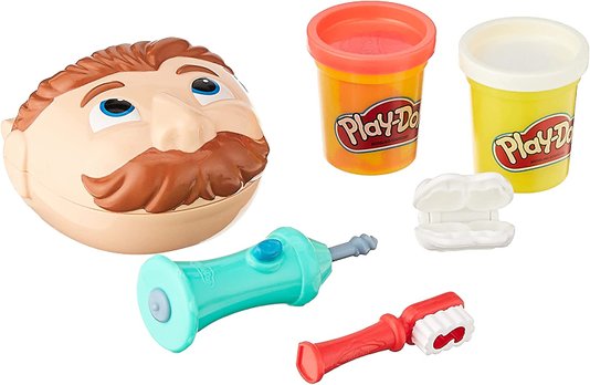 Mini Conjunto Brincando de Dentista Play-Doh Hasbro 