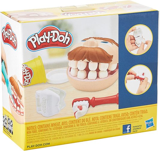 Mini Conjunto Brincando de Dentista Play-Doh Hasbro 