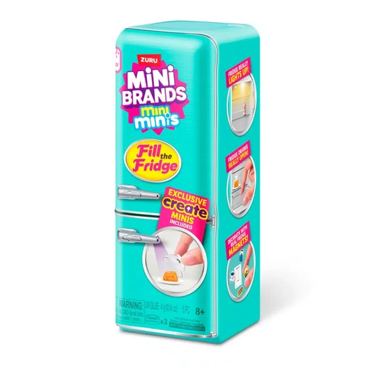Mini Geladeira Mini Brands Mini Minis Zuru Candide
