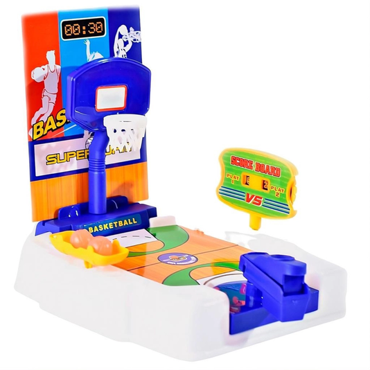 Mini Jogo de Basquete Desktop Games Unitoys 