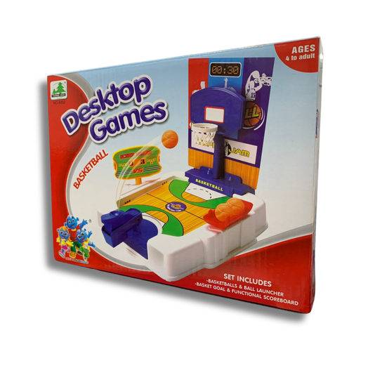 Mini Jogo de Basquete Desktop Games Unitoys 