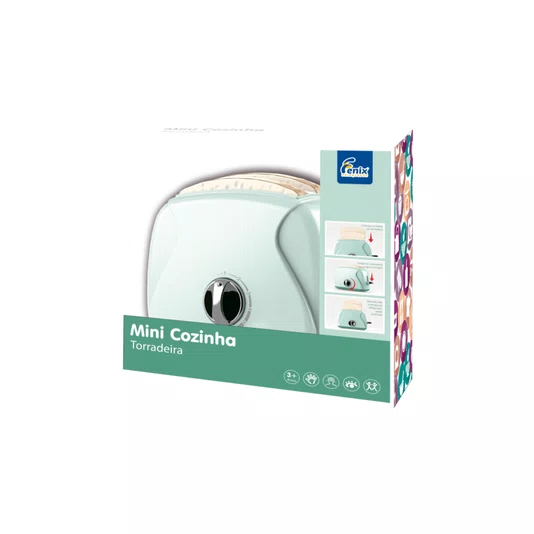 Mini Torradeira Brinquedo Infantil Mini Cozinha Fênix Brinquedos 