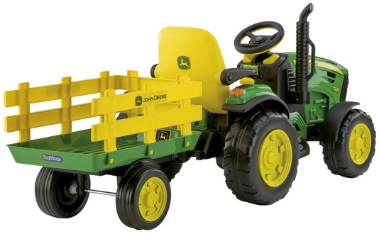 Mini Trator Elétrico Infantil John Deere Ground Force 12V PegPerego