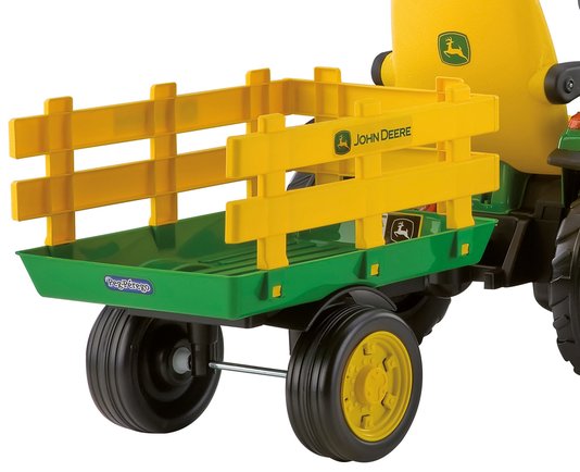 Mini Trator Elétrico Infantil John Deere Ground Force 12V PegPerego