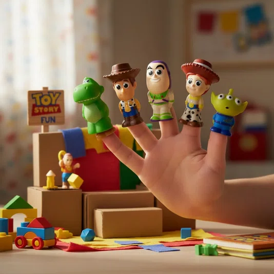 Miniaturas Dedoches Toy Story Little Figs Cardoso Toys