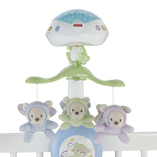 Móbile Músical Ursinhos Fofinhos 3 em 1 Fisher-Price