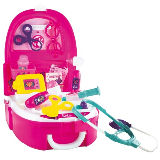 Mochila Kit Médica Barbie Doutora FUN