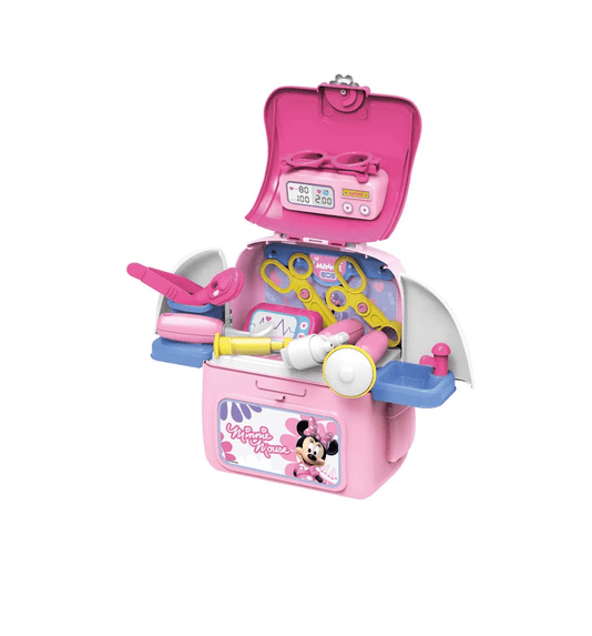 Mochila Minnie Médica Com Acessórios Multikids
