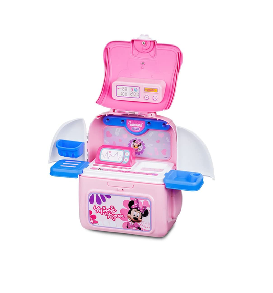 Mochila Minnie Médica Com Acessórios Multikids