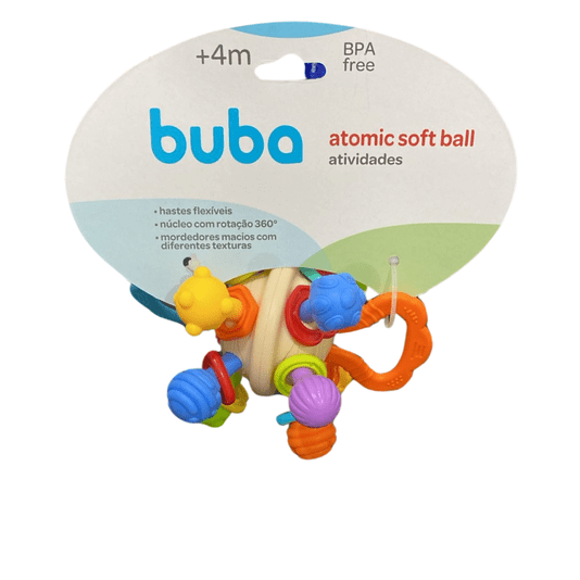 Mordedor Atomic Soft Ball Atividades Buba