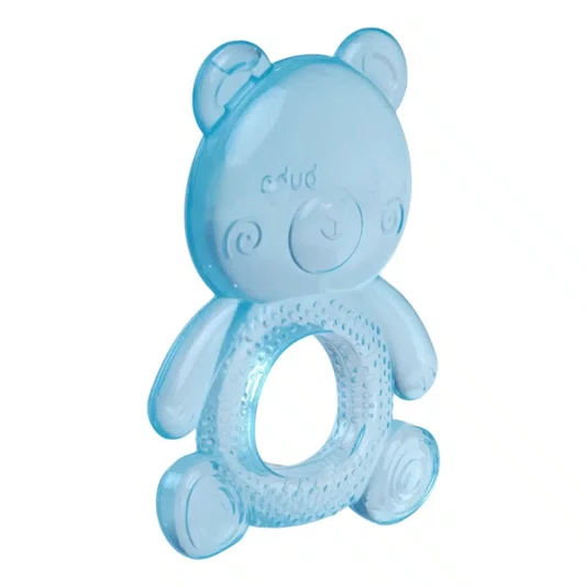 Mordedor com Água Ursinho Azul Buba