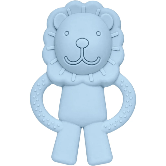 Mordedor em Silicone Leãozinho Azul Buba