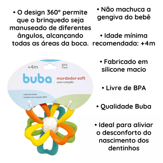 Mordedor Soft com Rotação Buba