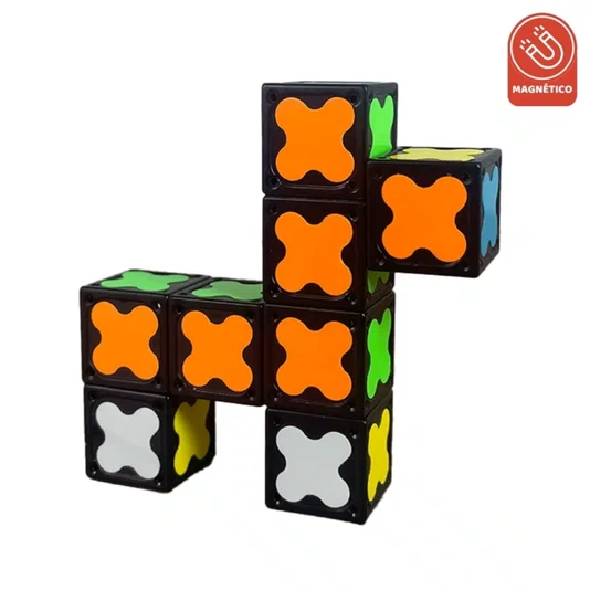 Multi Glow 10 Peças MagForma Steam Toy 