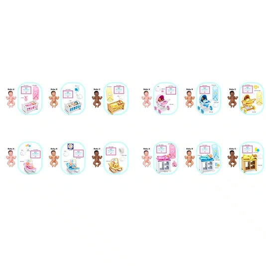 My Mini Baby 5 Surpresas Candide