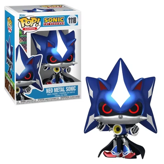 Neo Metal Sonic The Hedgehog 1118 Funko POP! Games Candide
