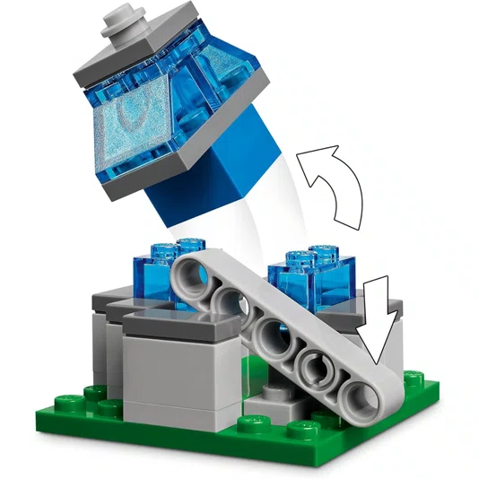  O Ataque do Balão Ghast À Vila Lego Minecraft Movie