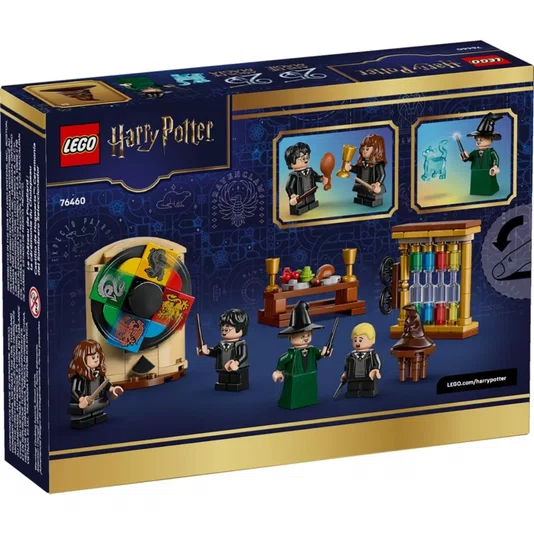 O Castelo de Hogwarts Cerimônia do Chapéu Seletor Lego Harry Potter