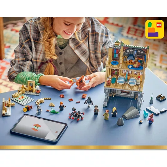 O Castelo de Hogwarts Enfermaria Lego Harry Potter 